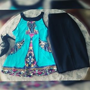 Pretty patterned blouse